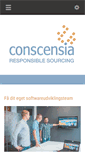 Mobile Screenshot of conscensia.dk