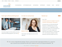 Tablet Screenshot of conscensia.dk